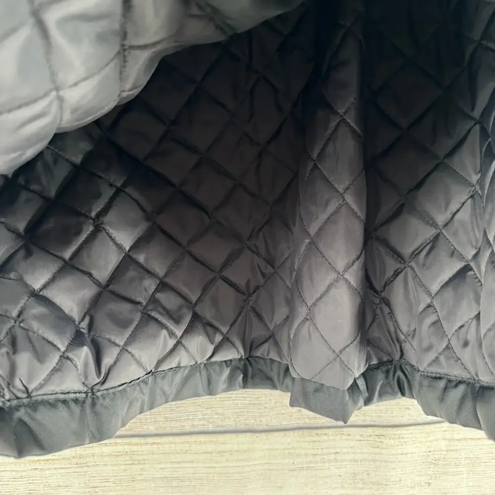 Vintage Rusty Thermolite Quilt Lined Insulated Jacket Mens Medium Blue Black‎